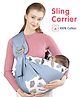 Ring Sling Lightweight Kangaroo Wrap Baby Carrier -Blue