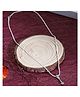 Taarose by Osasbazaar 925 Sterling Silver Hanumanji Gada Mace Pendant and Chain Set - Silver