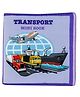 Skyculture Fabric Book  Transport  Mini Cloth Book - English