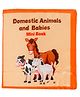 Skyculture Fabric Book Domestic Animals Cloth book - English