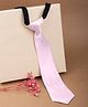 Arendelle Solid Satin Baby Tie - Pink