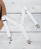 Arendelle Solid Suspender - White