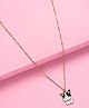 Arendelle Kitty Detailed Pendant - Black