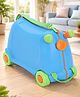 Kids Ride On Suitcase and Toddler Carry On Hand Luggage - Blue