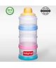 Babyhug Milk Powder Container 4 Racks 75 ml each - Blue Pink Yellow