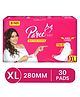 Paree Super Double Feather for Heavy Flow XL Sanitary Pads - 30 Counts