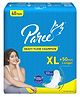 Paree Dry Feel XL Sanitary Pads with Leakage Protection and Quick Absorption - 40 Counts
