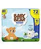 Baby Bear Cottony Soft Breathable Premium Diaper Pants Medium - 72 Pieces