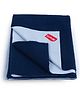 LuvLap Instadry Extra Absorbent Quick Dry Sheet for baby, Baby Bed Protector, Waterproof baby sheet, 0m+ - Extra Large, 140 x 200cm (Navy Blue)