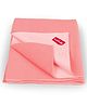 LuvLap Instadry Extra Absorbent Quick Dry Sheet for baby, Baby Bed Protector, Waterproof baby sheet, 0m+ - Extra Large, 140 x 200cm (Salmon Rose)
