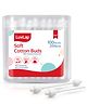 Luv Lap Baby Comfy Safety Tip Cotton Buds 100 Sticks - White