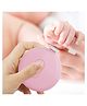 Boxot Impex Electric Baby Nail Trimmer Baby Nail Grooming Kit Safe with 6 Grinding Heads - Pink