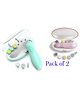 Boxot Impex  Baby Nail Trimmer Electric Safe Baby Nail Grooming Kit Pack of 2 - Blue