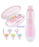 Boxot Impex  Baby Nail Trimmer Electric Safe Baby Nail Grooming Kit Pack of 2 - Pink
