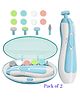 Boxot Impex  Baby Nail Trimmer Electric Safe Baby Nail Grooming Kit Pack of 2 - Blue