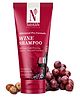 NutriGlow NATURALS Advanced Pro Formula Wine Shampoo for Hair fall Control Sulphate Free All Hair Types - 150 ml