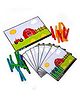 Monkey Minds Pattern & Sequence Fence the Farm - Multicolour