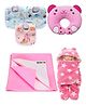 BRANDONN New Born Baby Gift Set Combo Pack for Baby Boys and Baby Girls Pack of 6 - Mutlicolour