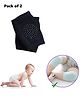 BOXOT IMPEX Anti-Slip Baby Knee Pads Pack Of 2 - (Color May Vary)