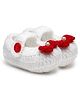 MayRa Knits Hand Knitted Booties - White