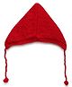 MayRa Knits Hand Knitted Cap - Red