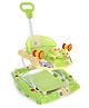 Mee Mee Walker Cum Rocker With Push Handle Green Cream - MM W 3007 