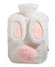 FunBlast Cartoon Design Hot Water Bag with Soft Cover 1000 ml - Cream