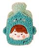 FunBlast Cartoon Design Hot Water Bag with Soft Cover 1000 ml - Green