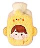 FunBlast Cartoon Design Hot Water Bag with Soft Cover 1000 ml - Yellow