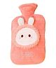 FunBlast Cartoon Design Hot Water Bag with Soft Cover 1000 ml - Pink