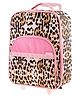 Stephen Joseph All Over Print Rolling Luggage Leopard - Brown