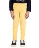 3PIN Solid Stretched Jegging - Yellow