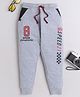 3PIN Speed Printed Joggers - Grey Melange