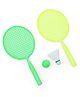 Ratnas Jungle Badminton Junior Set with Ball and Shuttlecock - Color May Vary