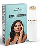 Winston Rechargeable Face Trimmer for Women Facial Hair Remover Device-White & Gold
