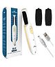 Winston Rechargeable Callus Remover for Feet for Women-White & Gold