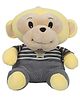 Babyjoys Cute Toto Monkey Stuffed Soft Toy Yellow - Height 30 cm