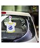 babywish Baby on Board Car Decals Cloth Safety Sign Board Come with One Hanger & One Large Vacuum Suction Cups Mama in Car- Yellow