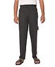 TeenTrums 100% Cotton Draw Cord Closure Track Pants - Charcoal Grey