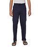 TeenTrums 100% Cotton Detail Side Taped Track Pants - Navy Blue
