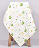 Moms Home Baby Super Soft Absorbent Muslin 6 Layer Towel Cum Blanket - Multicolor