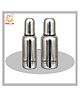 SafeChamp Missile Sterilizable 304 Grade Joint Less Steel Feeding Bottle P2 Silver - 200 ml & 300 ml