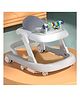 Multifunctional 2 in 1 Baby Activity Walker With anti Fall Protection & Adjustable Height Without Foot Mat - Grey