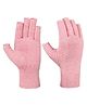 MOMISY Fingerless  Arthritis Gloves - Pink