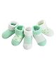 MOMISY Cotton Ankle Length Socks Pack of 5 - Green