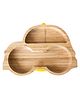 eco rascals Car Shaped Plate - Yellow
