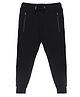 Young Birds Zip Detailed Pocket Joggers - Black