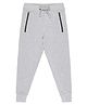 Young Birds Zip Detailed Pocket Joggers - Grey