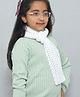 Funkrafts Handmade Woollen Muffler - White