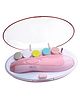 ORTIS Baby Nail File Electric Trimmer With 6 Grinding Heads  (Pink Colour)